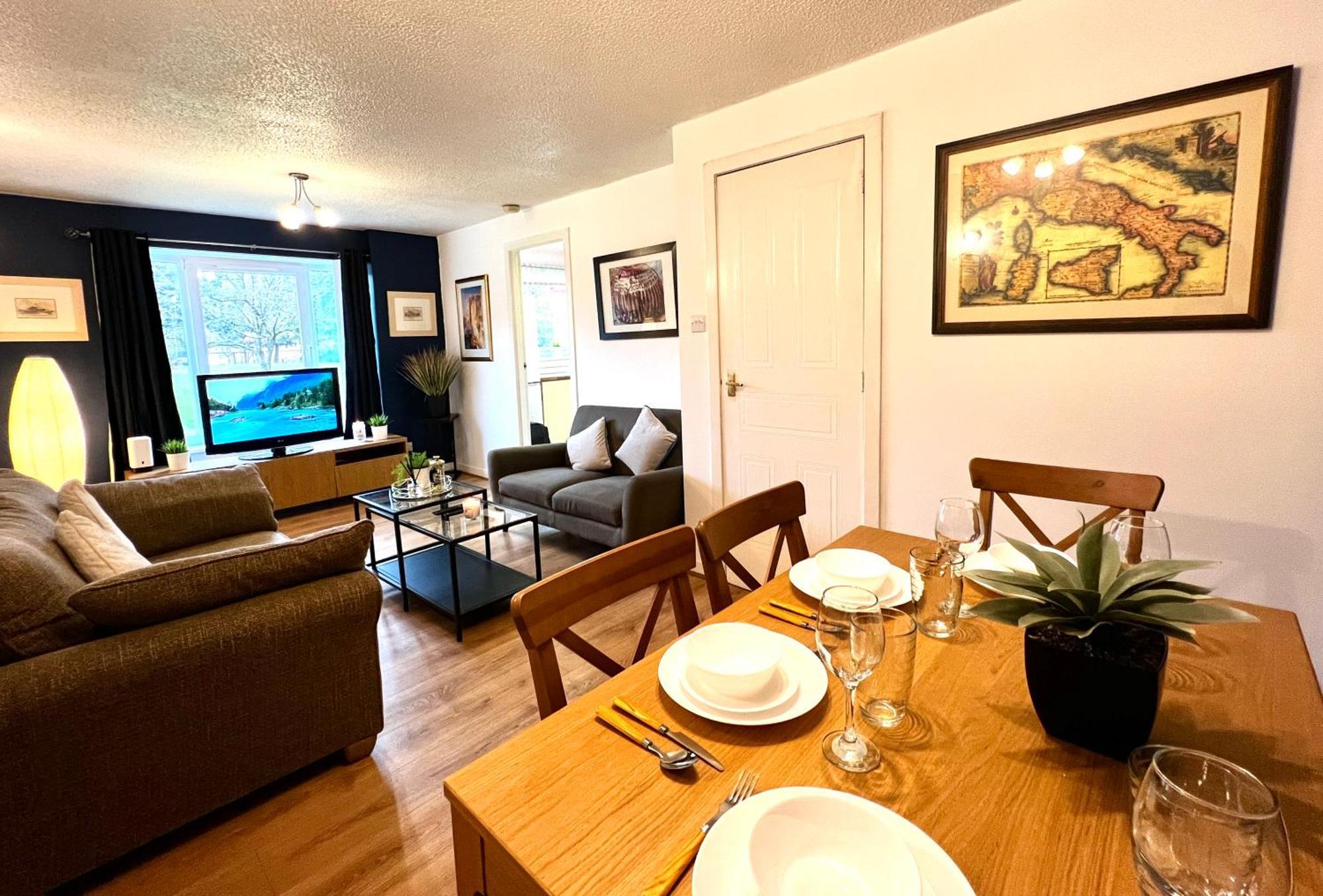 Ground Floor Flat With Free Parking & Wifi Apartment Glasgow Ngoại thất bức ảnh