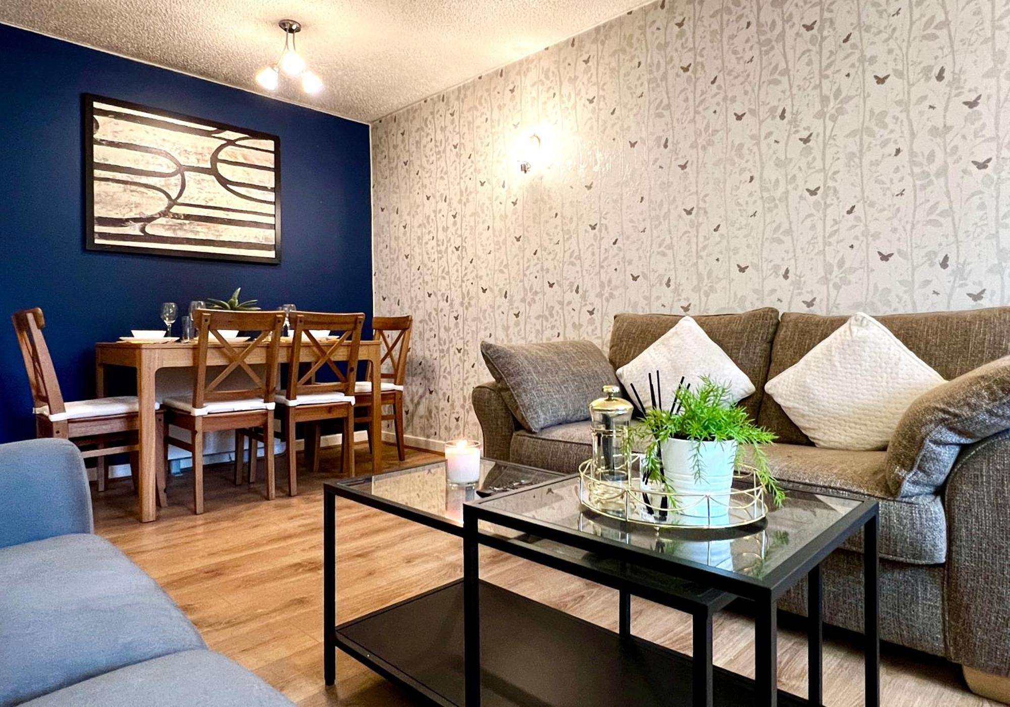 Ground Floor Flat With Free Parking & Wifi Apartment Glasgow Ngoại thất bức ảnh
